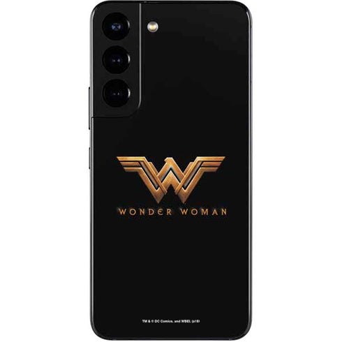 DC Comics Wonder Woman Gold Emblem Galaxy S22 Skin
